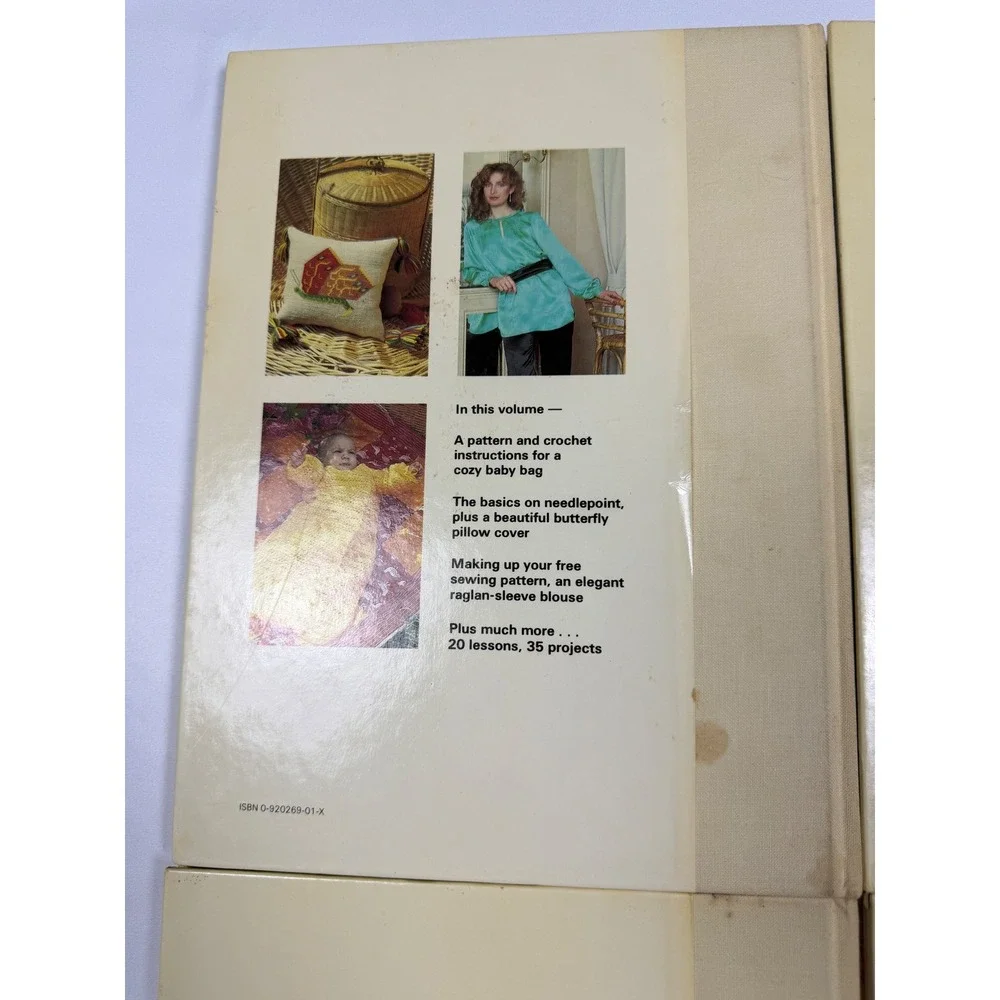 Stitch by Stitch Torstar Books Library Sewing Knitting Crochet Vol 1 3 4 5 1980s